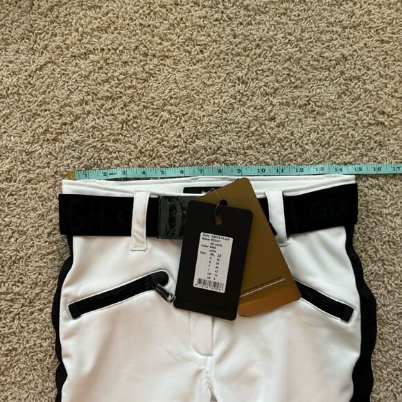 Goldbergh Pippa Rocky Ski Pants Waterproof White Black NWT US size 8 - Picture 4 of 8